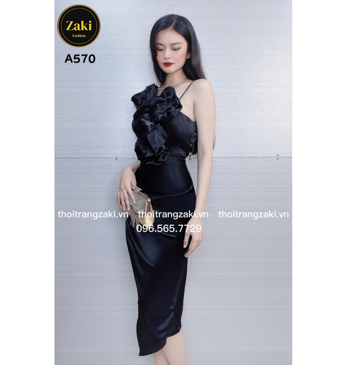 Váy Cưới Đuôi Cá Phi Bóng Iris  Tu Linh Boutique